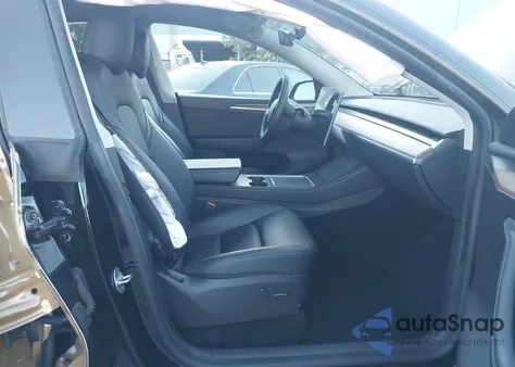 2024 Tesla Model Y Long Range Dual Motor All-Wheel Drive from USA, damaged, VIN 7SAYGDEE2RF124654